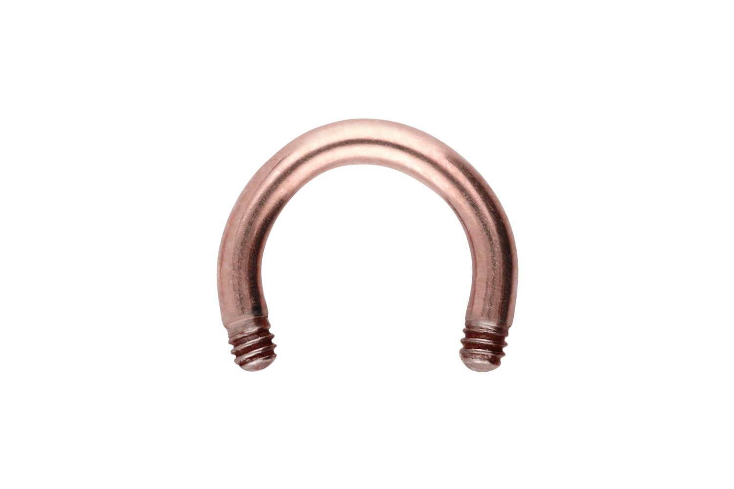 Titan Hufeisenring Piercing ohne Kugel